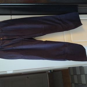 Men's causal Pleated work pants